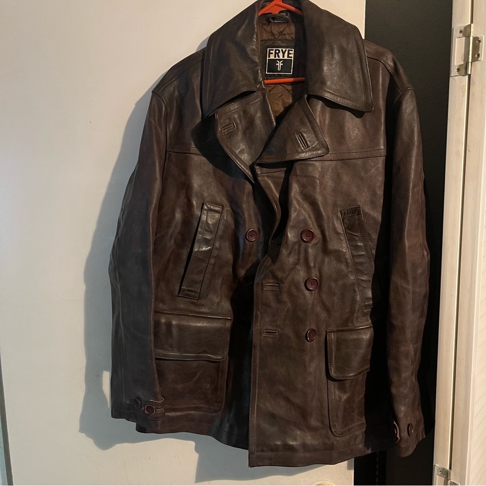 Vintage VTG FRYE Leather Jacket